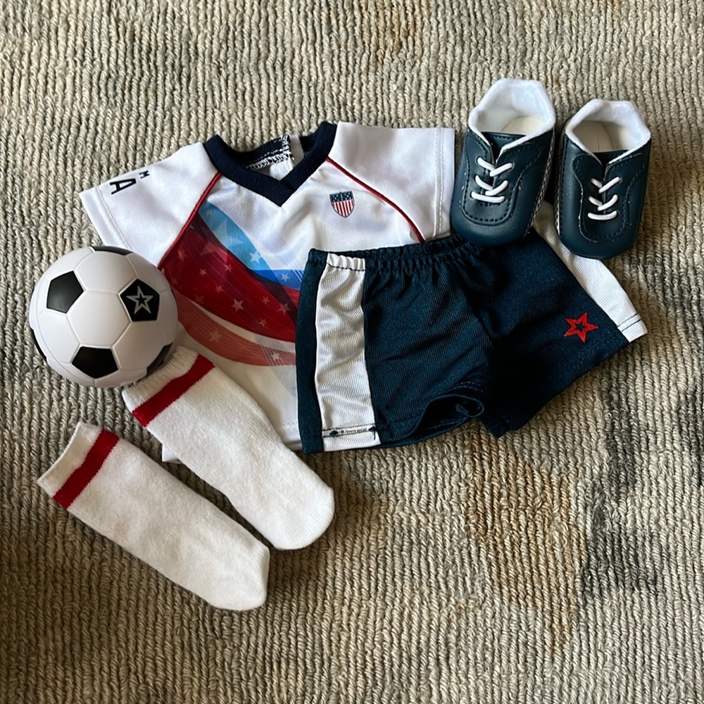 American Girl Soccer Set